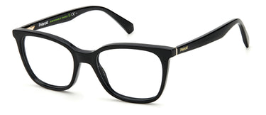Premium Women Polaroid Eyeglasses: PLD D423 - Black - SpecSMART Eye Clinic (Diagonal View)